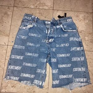 Zara Custom Jean Shorts